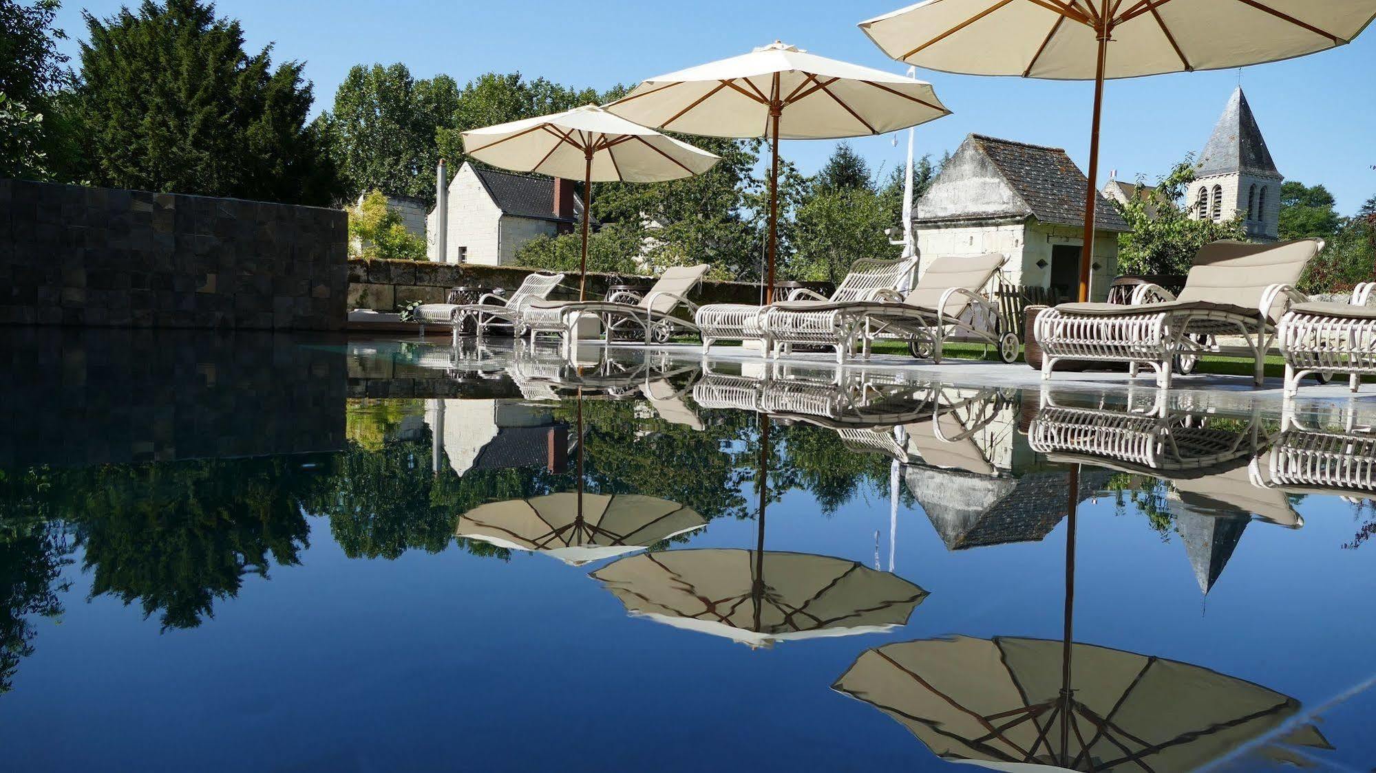 La Marine De Loire Hotel & Spa Montsoreau Exterior foto